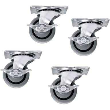 Middle Atlantic 5WLR Floor Friendly Locking CASTERS(4)SLIM5