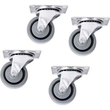 Middle Atlantic 5WR Floor Friendly CASTERS(4)SLIM5