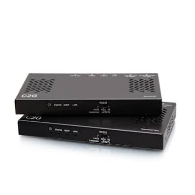 C2G C2G30026 4K HDMI HDBaseT Box Transmitter to Receiver With RS232/IR