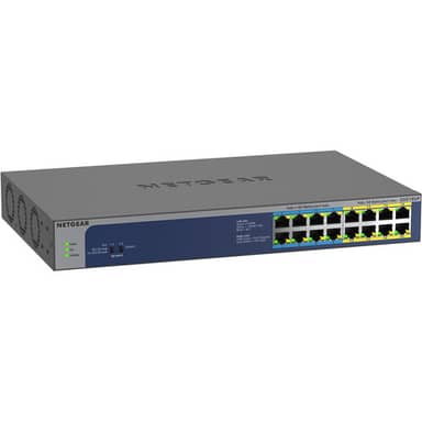 Netgear GS516UP-100NAS 16-Port Gigabit Ultra60 PoE++ Unmanaged Switch