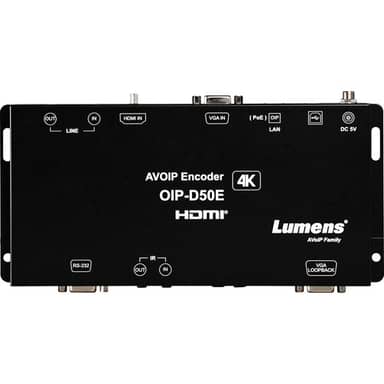 Lumens OIP-D50E 1G 4K AV Over IP Encoder