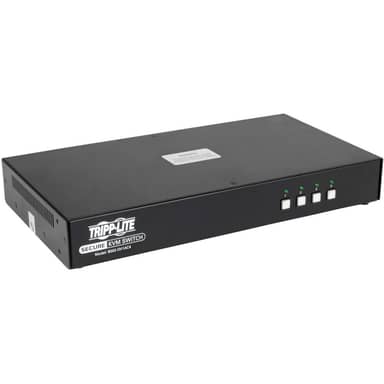 Tripp Lite by Eaton B002-DV1AC4 4-Port DVI Secure KVM Switch with Audio and CAC, NIAP PP3.0