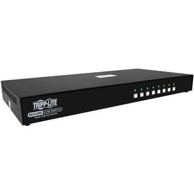 Tripp Lite by Eaton B002-DV1AC8-N4 8-Port Single-Head DVI Secure KVM Switch, NIAP PP4.0