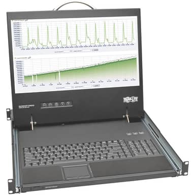 Tripp Lite by Eaton B021-000-19-SH 1U Short-Body Rack-Mount Console with 19" LCD