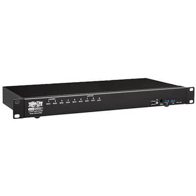 Tripp Lite by Eaton B024-DPU08 8-Port DisplayPort/USB KVM Switch with Audio and USB Peripheral Sharing