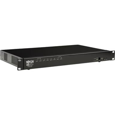 Tripp Lite by Eaton B024-HU08 8-Port HDMI/USB KVM Switch with Audio/Video and USB Sharing, 1U