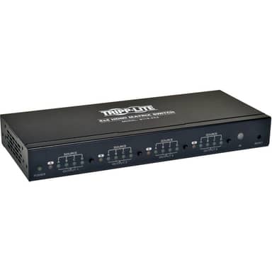 Tripp Lite 4x4 HDMI Matrix Video Audio Switch 1080p B119-4X4
