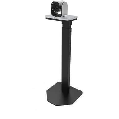 Height adjustable PTZ cam floor stand. Adj from 25-42 inches TAA