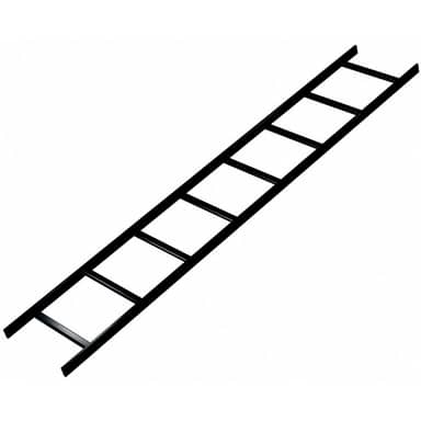 Middle Atlantic CLB-6 Cable Ladder, 6'X12, Blk, 1PC