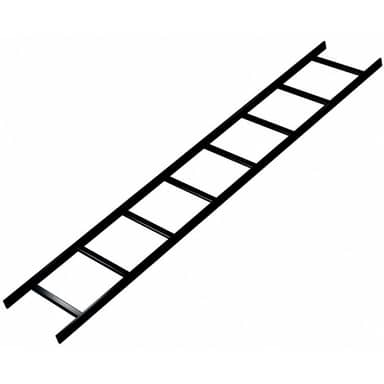 Middle Atlantic CLB-6-12 Cable Ladder, 6'X12, Blk, 12PCS