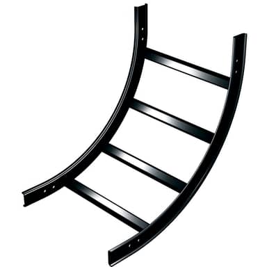 90 VERT INSIDE BEND,BLK,1PC
