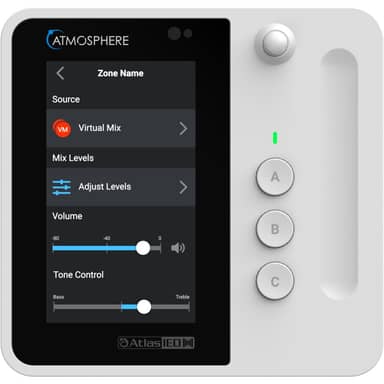 Atlas Atmosphere C-T4 Wall Controller, White