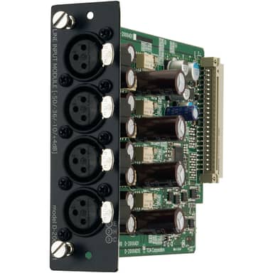 4 Channel Analog Input Module Four Balanced Line Outputs