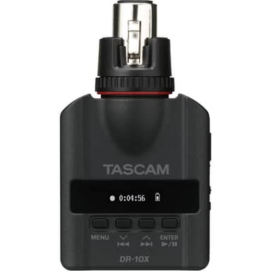 TASCAM DR-10X Mini Portable Recorder for XLR Microphone