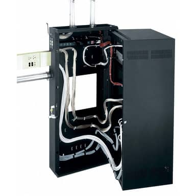 24SP/26D WALLRACK W/PLEXI DOOR