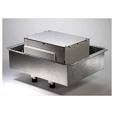 10-GANG FLOOR BOX ALL STEEL FC