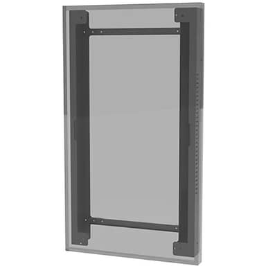 Outdoor Tilt Wall Mount for LG 49XE4F, Portrait
