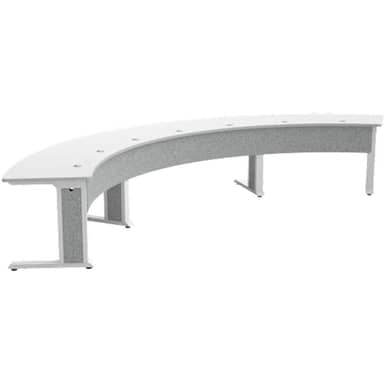 Forum Series Arc Table For Up To 7 People - Light Finish
