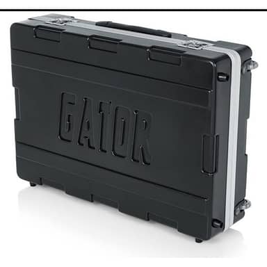 Molded PE Mixer or Equipment Case; 20" X 30" X 6"; w/ Wheels