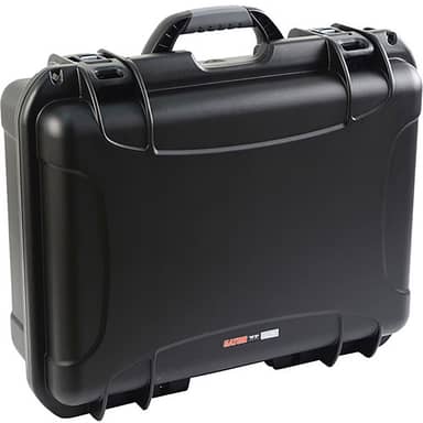 Black Waterproof Injection Molded Case, with Custom Foam Insert for QSC