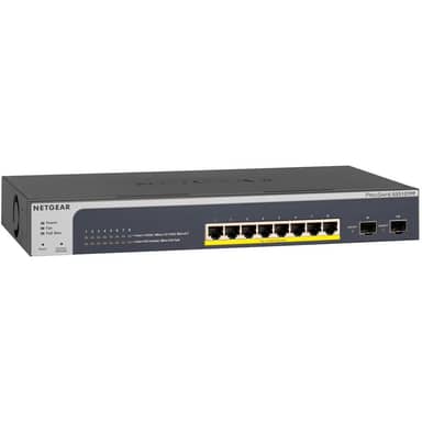 Netgear GS510TPP-100NAS ProSAFE 8-Port Gigabit PoE+ Smart Managed Switch with 2 SFP Ports
