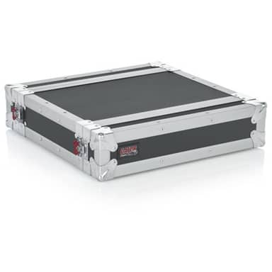 ATA Wood Flight Rack Case; 2U; 15" Deep