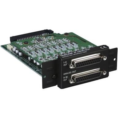TASCAM IF-AN16/OUT 16-Channel Analog Interface Card for DA-6400 64-Channel Recorder