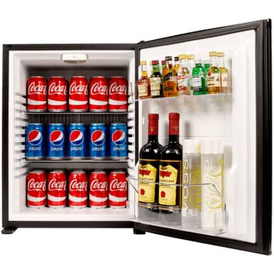 Refrigator 60 liter black finish 2 shelves