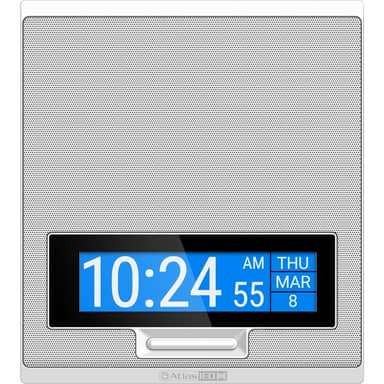 PoE+ Indoor Wall Mount IP Speaker with LCD, LED Flashers