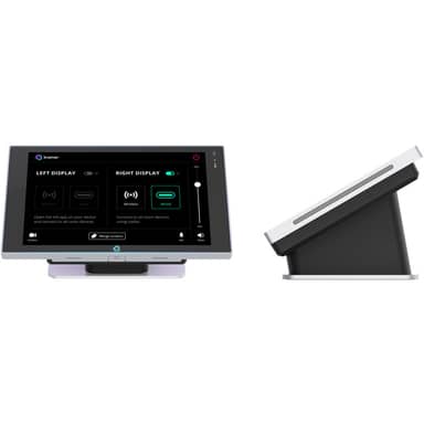8" Tablet Wall Mount Black Touch Panel
