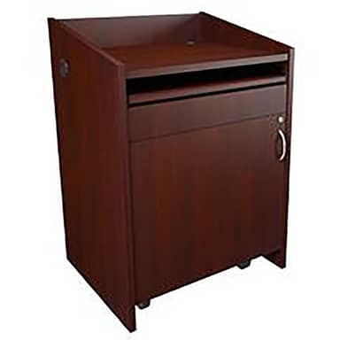 L2 LECTERN,28W25D,CONN,GRAINED DARK CHERRY