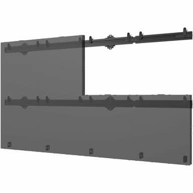 Peerless-AV LEDUNVS-4X7 Universal dvLED Flat Wall Mount, 4x7