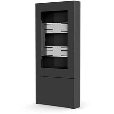 Chief LF43UBP 43" Portrait Floor Kiosk, Black