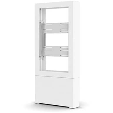 Chief LF43UWP 43" Portrait Floor Kiosk, White