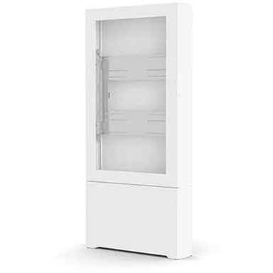 Chief LF55UWP 55" Portrait Floor Kiosk, White