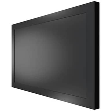 Chief LW75UB 75" Landscape On-Wall Kiosk, Black