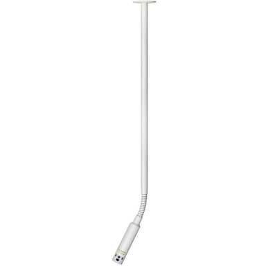 Audix M40W12 Miniature High-Output Cardioid Ceiling Microphone with 12" Gooseneck, White