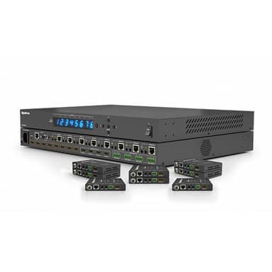 MX-0808-KIT-V2 4K30Hz 8x8 HDBaseT Matrix With 8 Receivers
