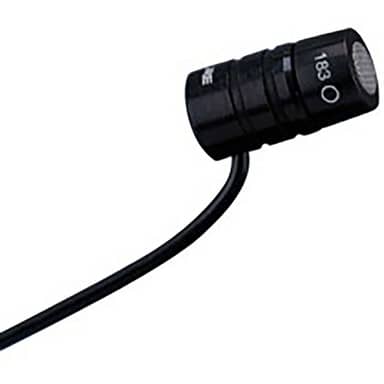 Shure MX183 Condenser Lavalier Microphone 4 Attached Cable
