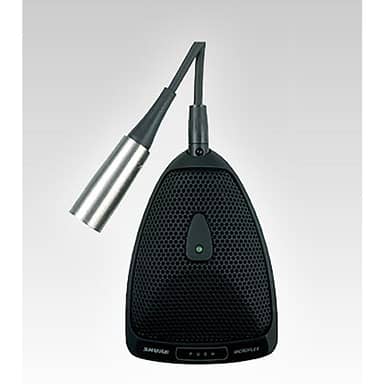 Shure Microflex MX392/C Cardioid Condenser Boundary Microphone with Preamp
