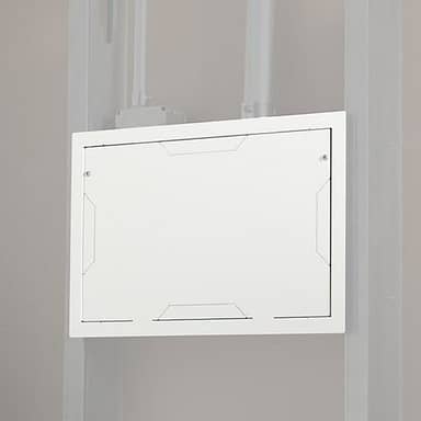 Chief PAC525FCW 16x9 In-Wall Enclosure with Cover White