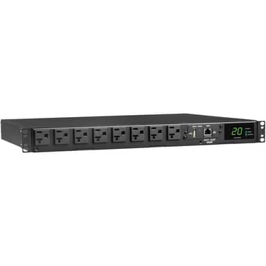1.92kW 120V Single-Phase ATS/Monitored PDU - 16 5-15/20R Outlets
