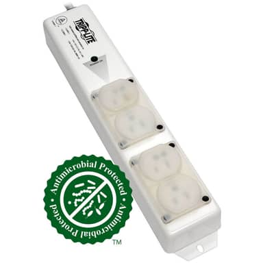 Tripp Lite by Eaton PS-406-HGULTRA Power Strip Medical Hospital Grade UL 60601-1 4 Outlet 6' Cord