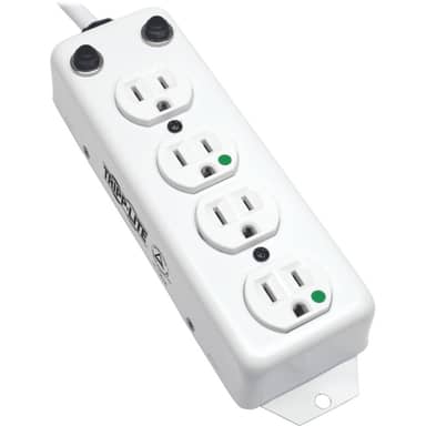 Tripp Lite by Eaton PS-415-HG-OEM Power Strip Medical 120V 4 Outlet UL1363A 15 ft Cord Metal