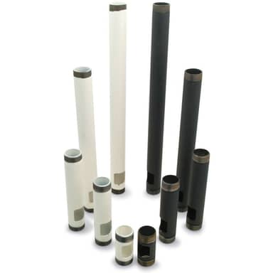 48 in. White Pre-Cut NPT with Cable Outlet
