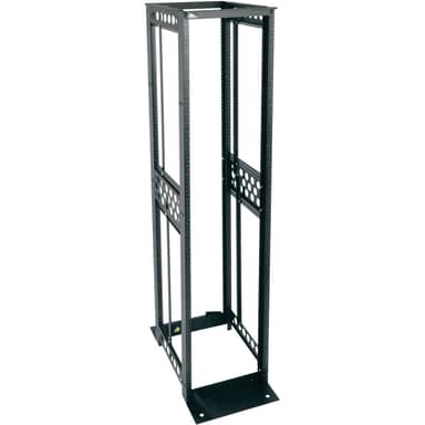 45SP 4-POST FRAME RACK,12/24,BLK