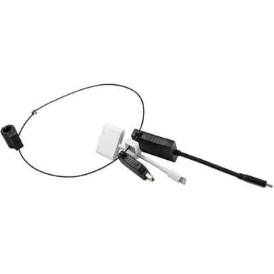 Adapter Ring with 3 Adapters: Mini-DisplayPort (M) to HDMI (F) Adapter