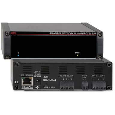 RDL RU-NMP44 Network Mixing Processor, 4x4