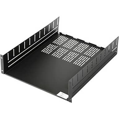 2 Rack Unit 22" Deep Rack Shelf