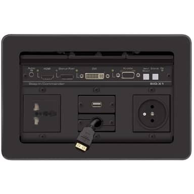 Kramer TBUS-10XL(BA) Table Mount Modular MultiConnection Solution Manually Retracting Li